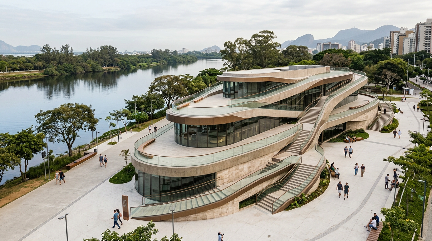 Heatherwick Studio redefine a orla de Xangai com o West Bund Orbit