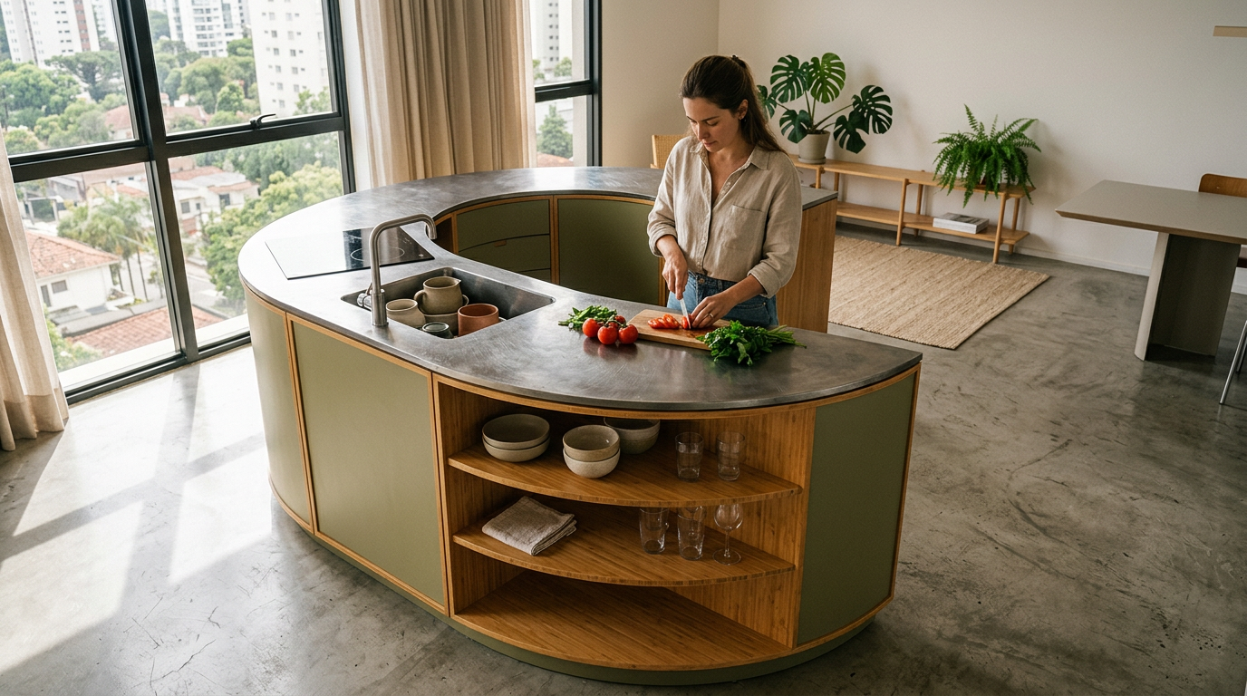 Neuvermoebelt aposta em design modular para otimizar cozinhas compactas