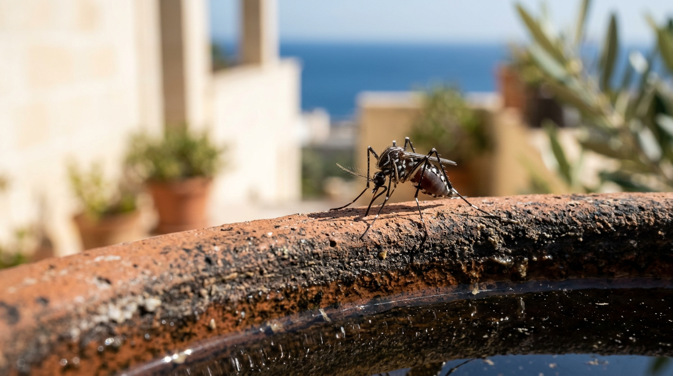 Mosquitos no Mediterrâneo — o risco sanitário que ignoramos enquanto olhamos para o mar