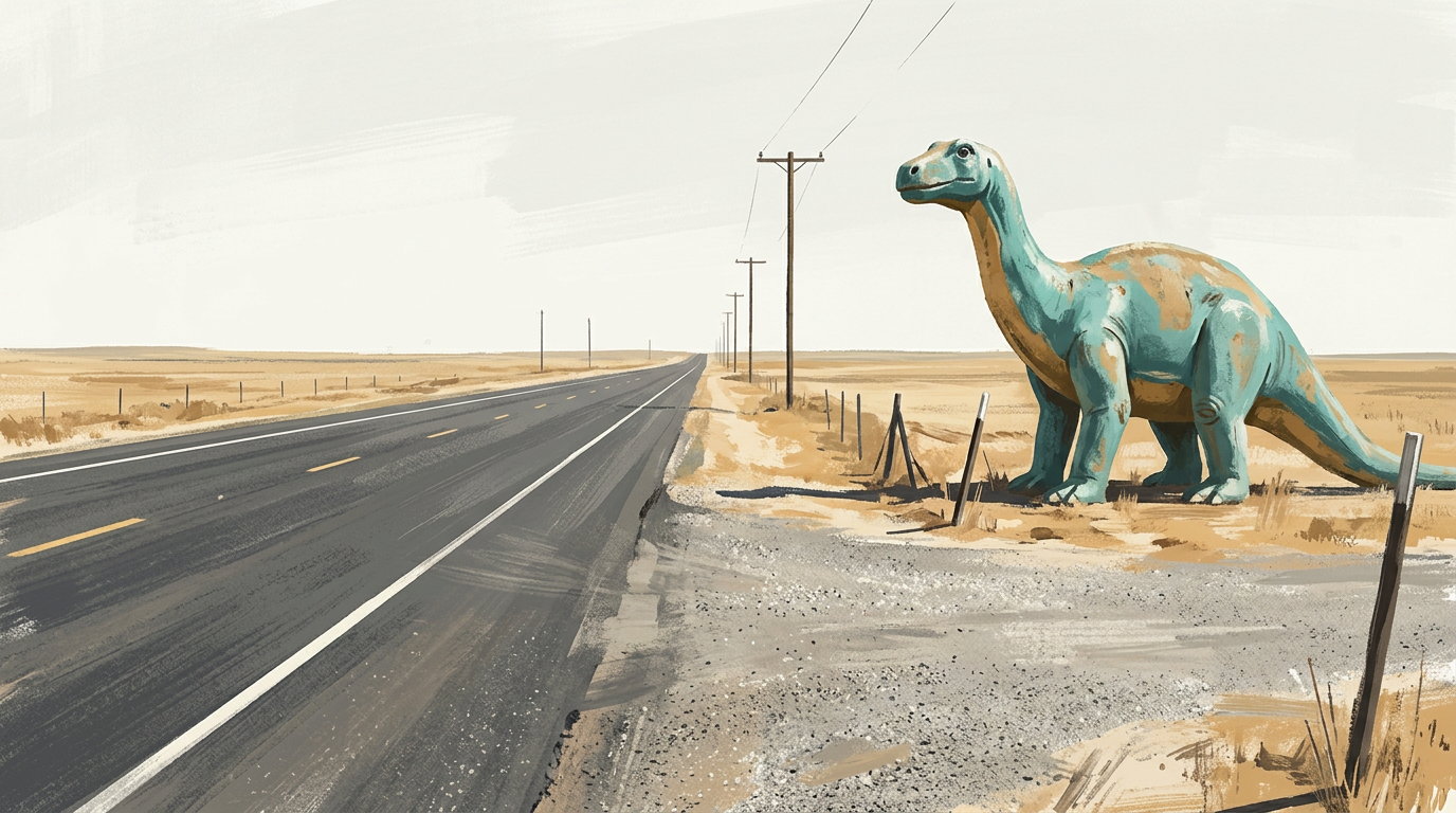 Roadside Attraction — a nostalgia do inútil na era da eficiência digital