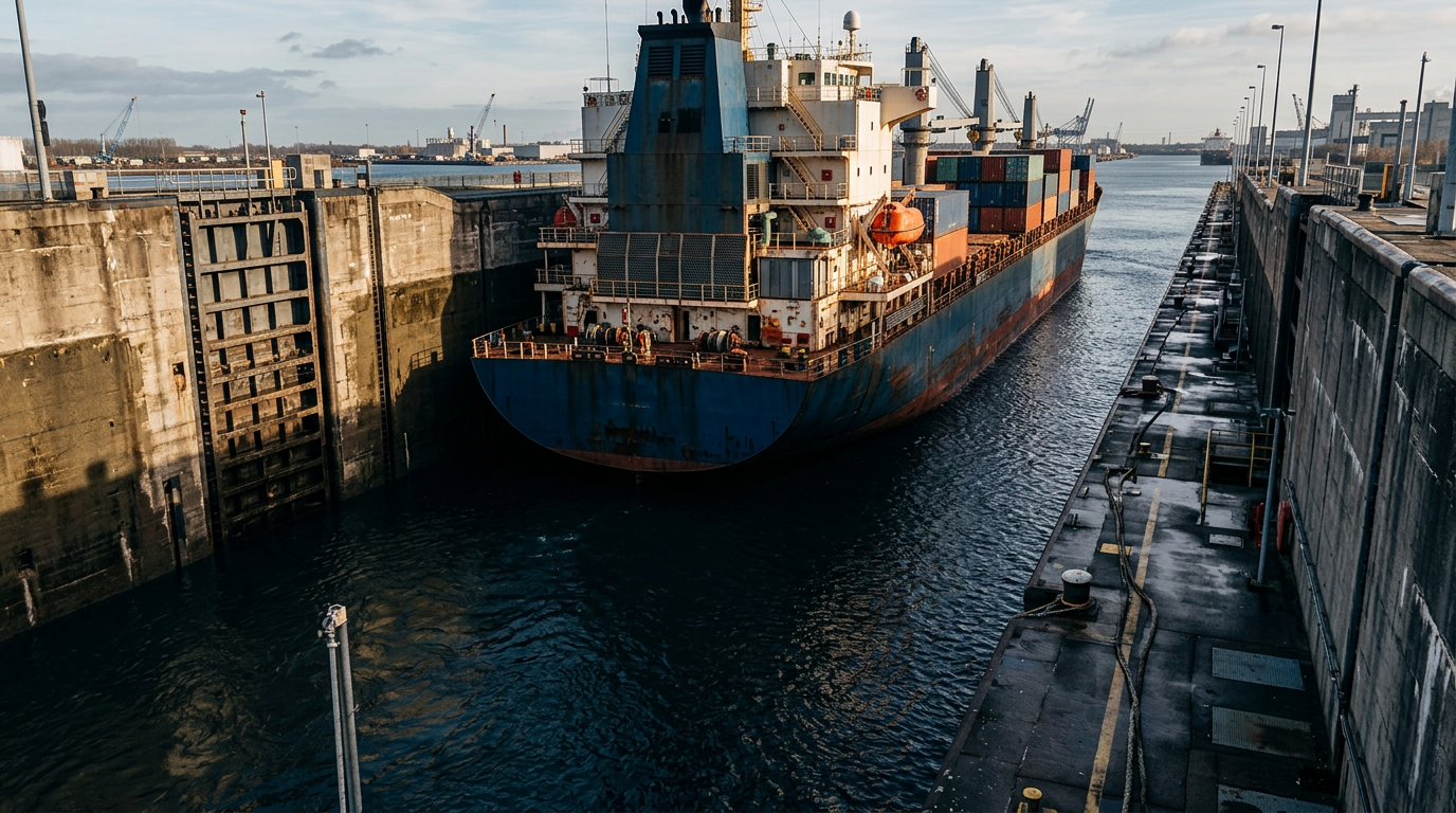 Canal do Panamá fatura com caos no Golfo — navios pagam US$ 4 milhões para furar a fila