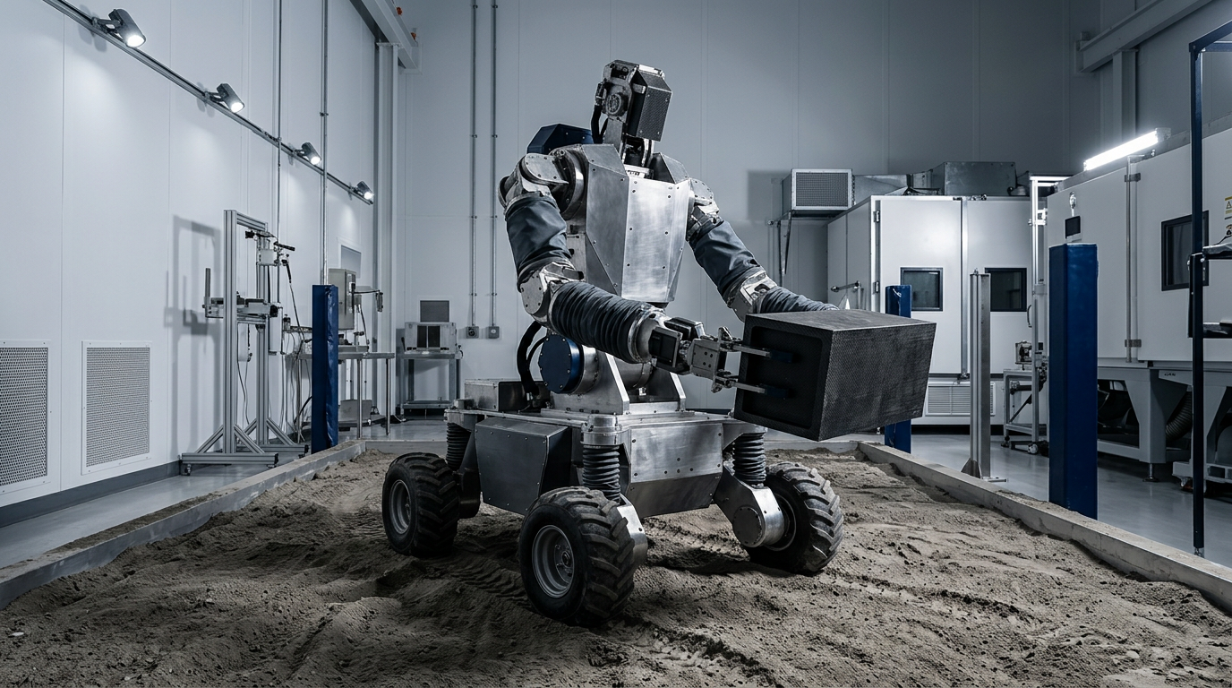 China desenvolve robô humanoide para construção de base lunar
