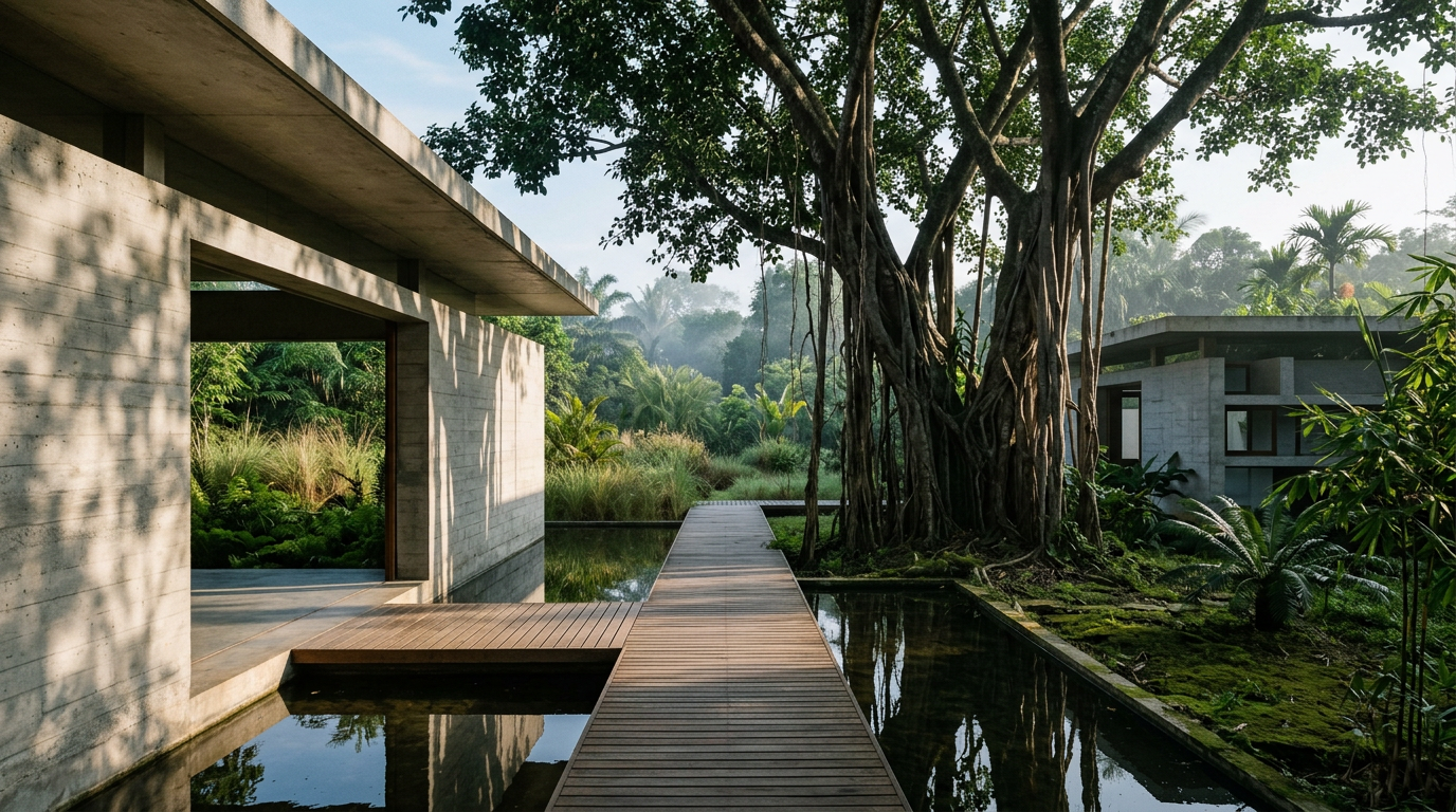 Anonym Studio preserva ecossistema local em residência na Tailândia