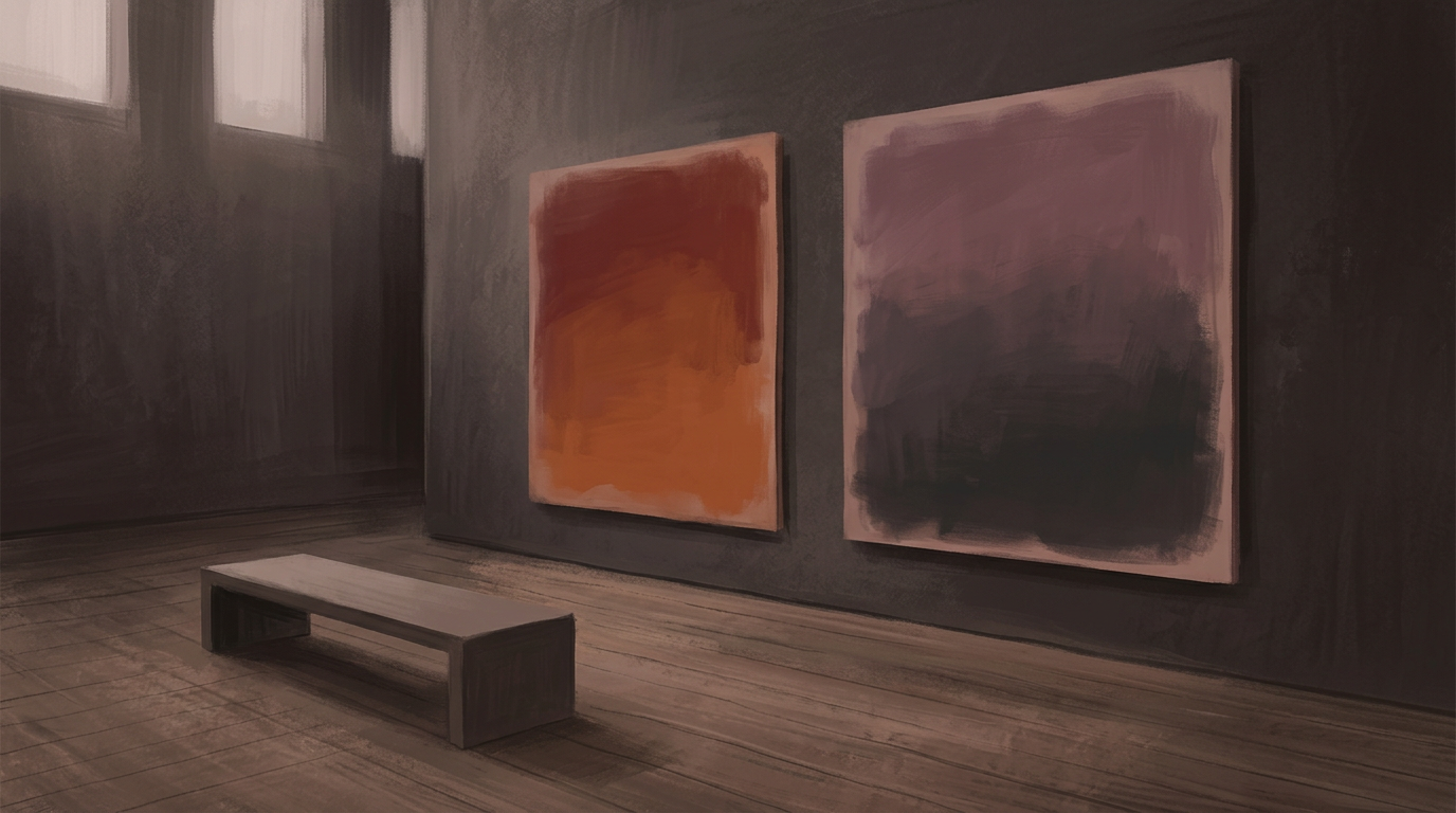 O Peso do Abstrato: Rothko e a Engenharia da Emoção
