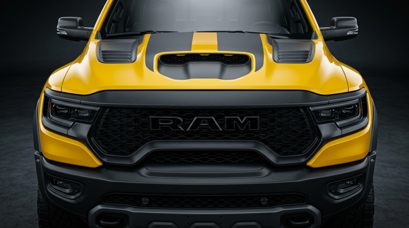 Ram resgata o icônico Rumble Bee — a aposta no motor V8 sobrealimentado