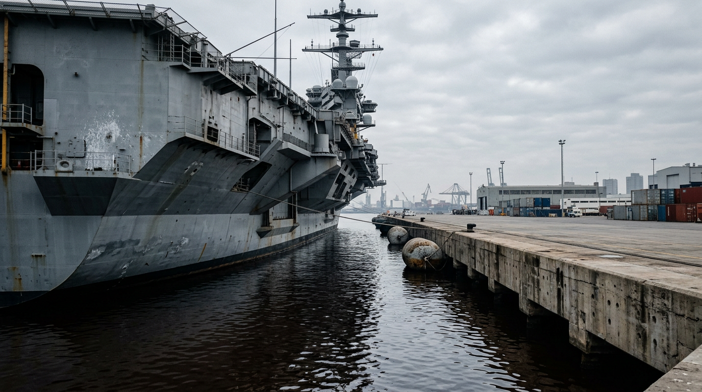 USS Gerald R. Ford encerra missão de 11 meses e redefine a projeção de poder naval dos EUA