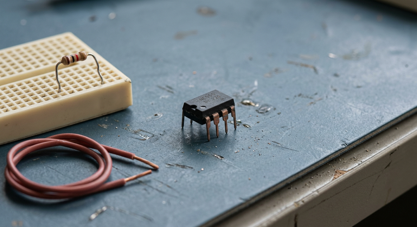 Chip 555 completa 55 anos — por que o componente mais simples ainda domina a bancada