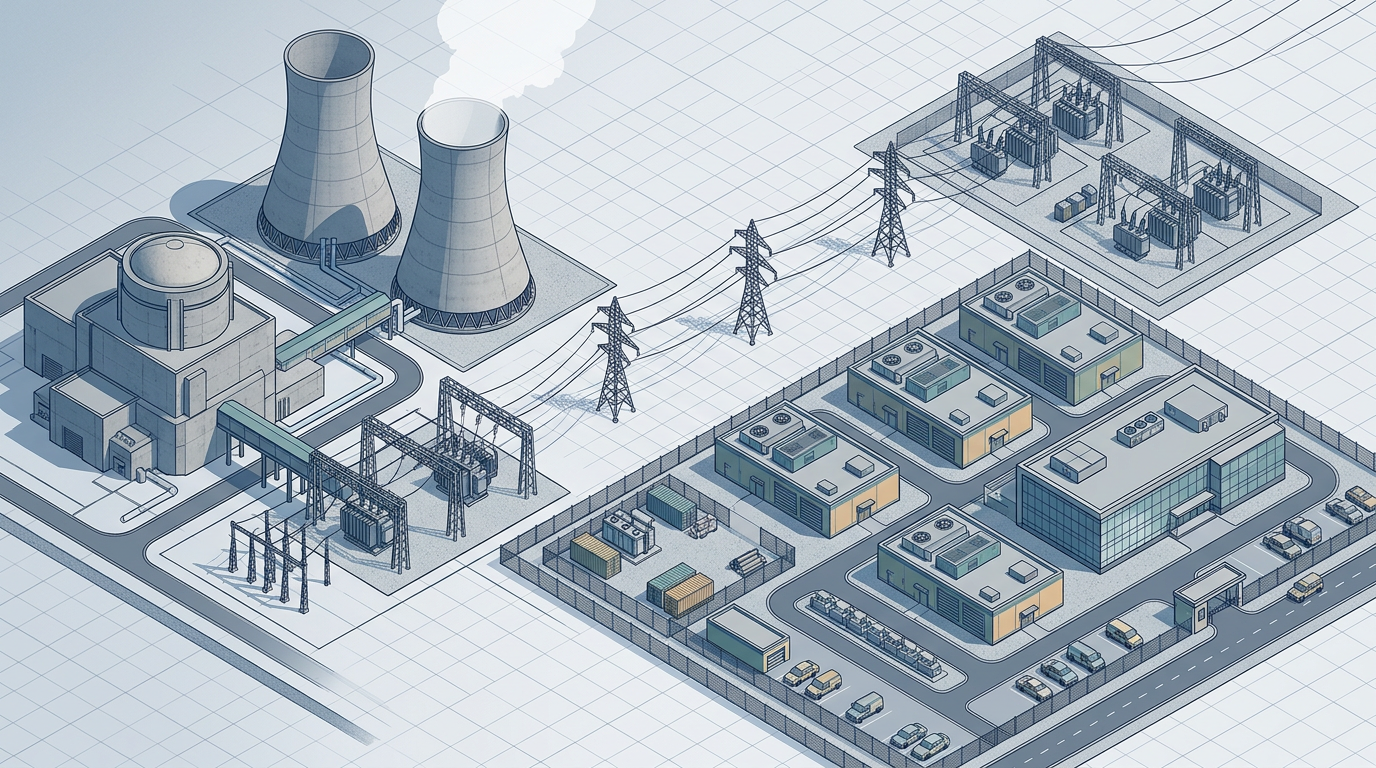 Three Mile Island volta à ativa — demanda por IA reescreve o futuro nuclear dos EUA