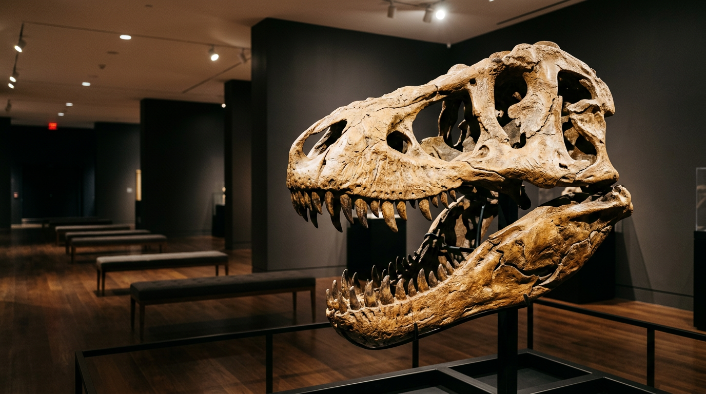 Sotheby’s leiloa T-Rex 'Gus' por até US$ 30 milhões em Nova York