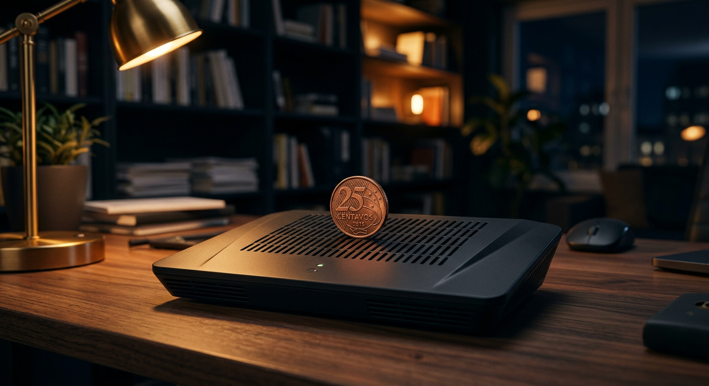 Moeda sobre o roteador não melhora o Wi-Fi — e pode destruir o seu equipamento