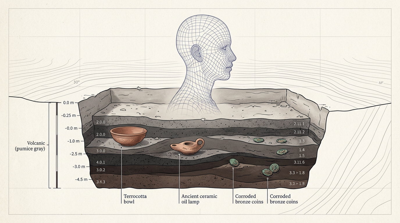 A arqueologia sob a nova lente da IA: Pompeia e a reconstrução do passado