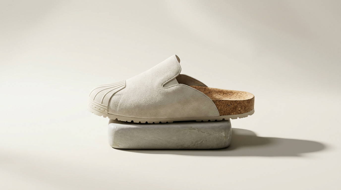 Adidas funde o clássico Superstar ao conforto do mule — e a moda agradece