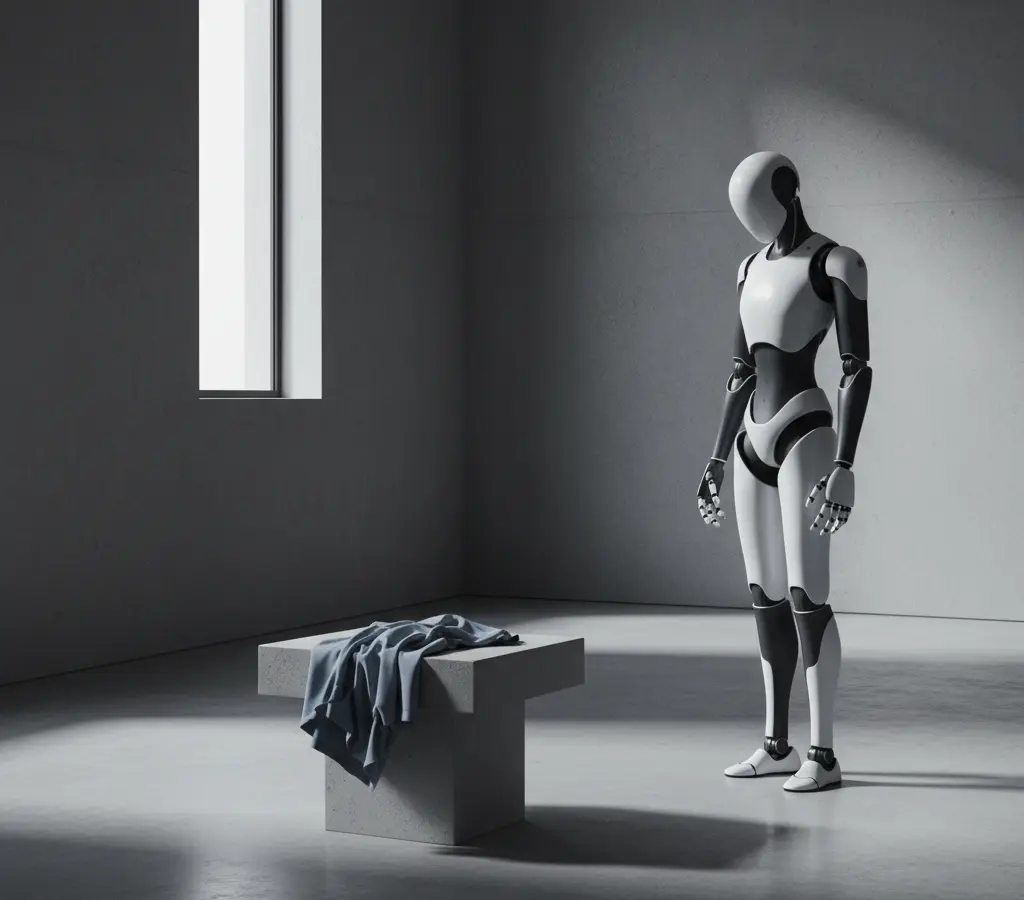 Robôs super-humanos que não sabem dobrar roupa