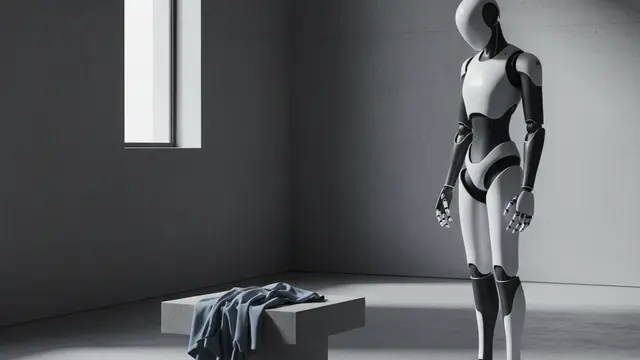 Robôs super-humanos que não sabem dobrar roupa