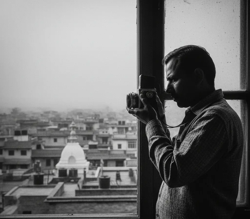 A câmera como refúgio: a busca de Afzal Khan pelas histórias de Kathmandu