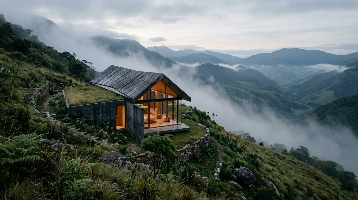 Yaw House — como a arquitetura de KWK Promes redefine a montanha
