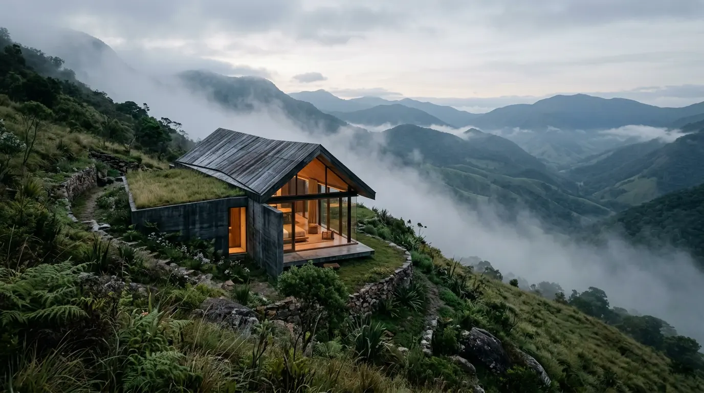 Yaw House — como a arquitetura de KWK Promes redefine a montanha