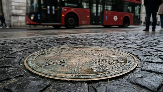 Charing Cross define o ponto zero das distâncias britânicas — e a memória de um rei