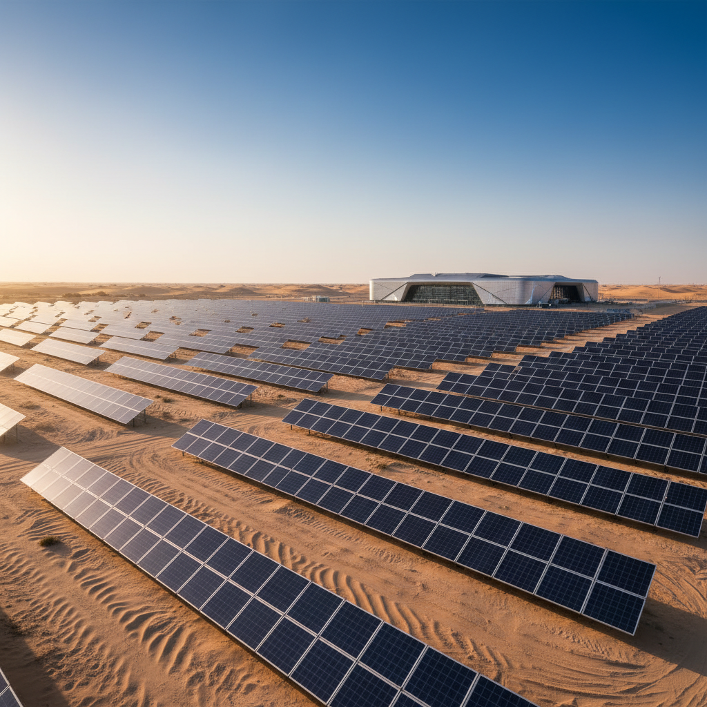 Abu Dhabi integra energia e água para alimentar a era da IA
