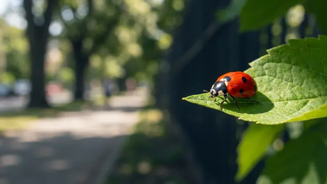 Logroño substitui pesticidas por mariquitas em parques urbanos