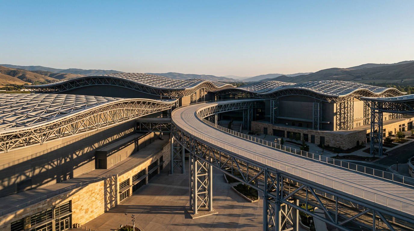 RSHP entrega complexo monumental em Zhengzhou — a logística por trás de 16 pavilhões