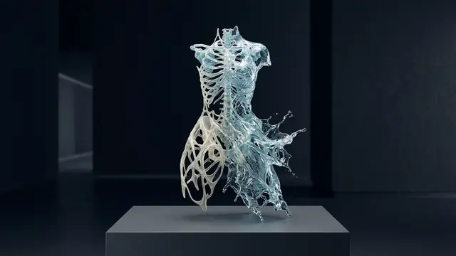 Iris van Herpen esculpe o futuro — onde a biologia encontra a alta costura