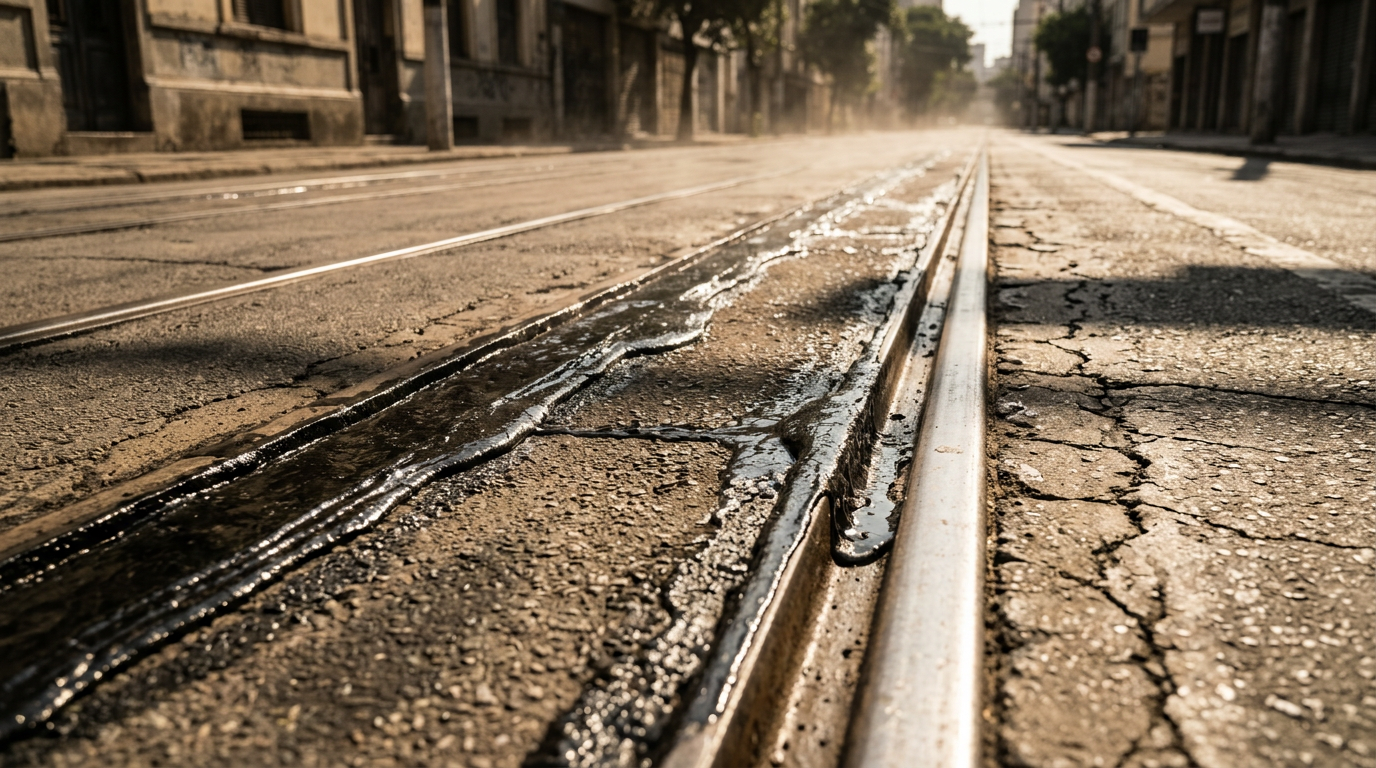 Calor de 40°C derrete asfalto e paralisa bondes em Leipzig — Alemanha enfrenta crise de infraestrutura