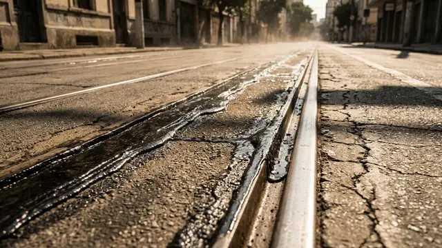 Calor de 40°C derrete asfalto e paralisa bondes em Leipzig — Alemanha enfrenta crise de infraestrutura