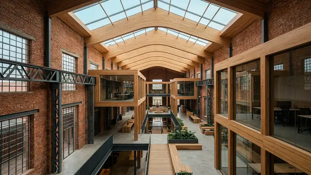 Estudantes da Universidade de Bath propõem museus e centros comunitários em espaços industriais