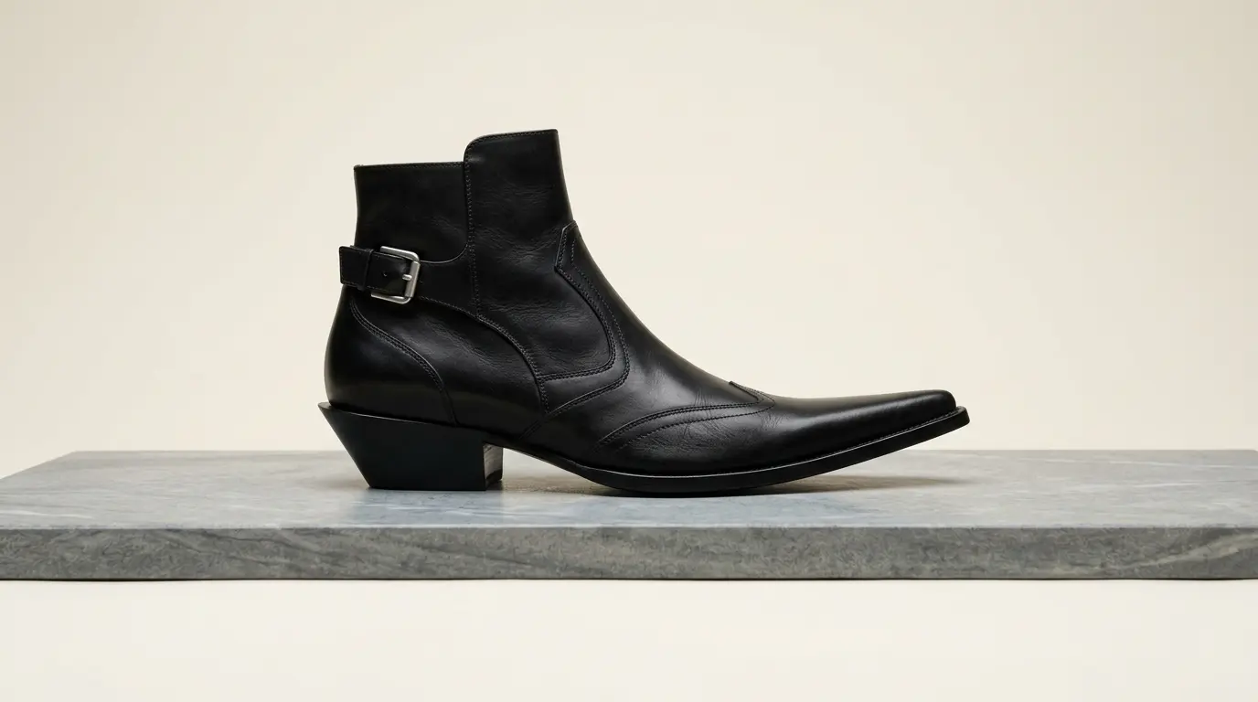Botas pontudas da COMME des GARÇONS — o retorno de um ícone que desafia o tempo