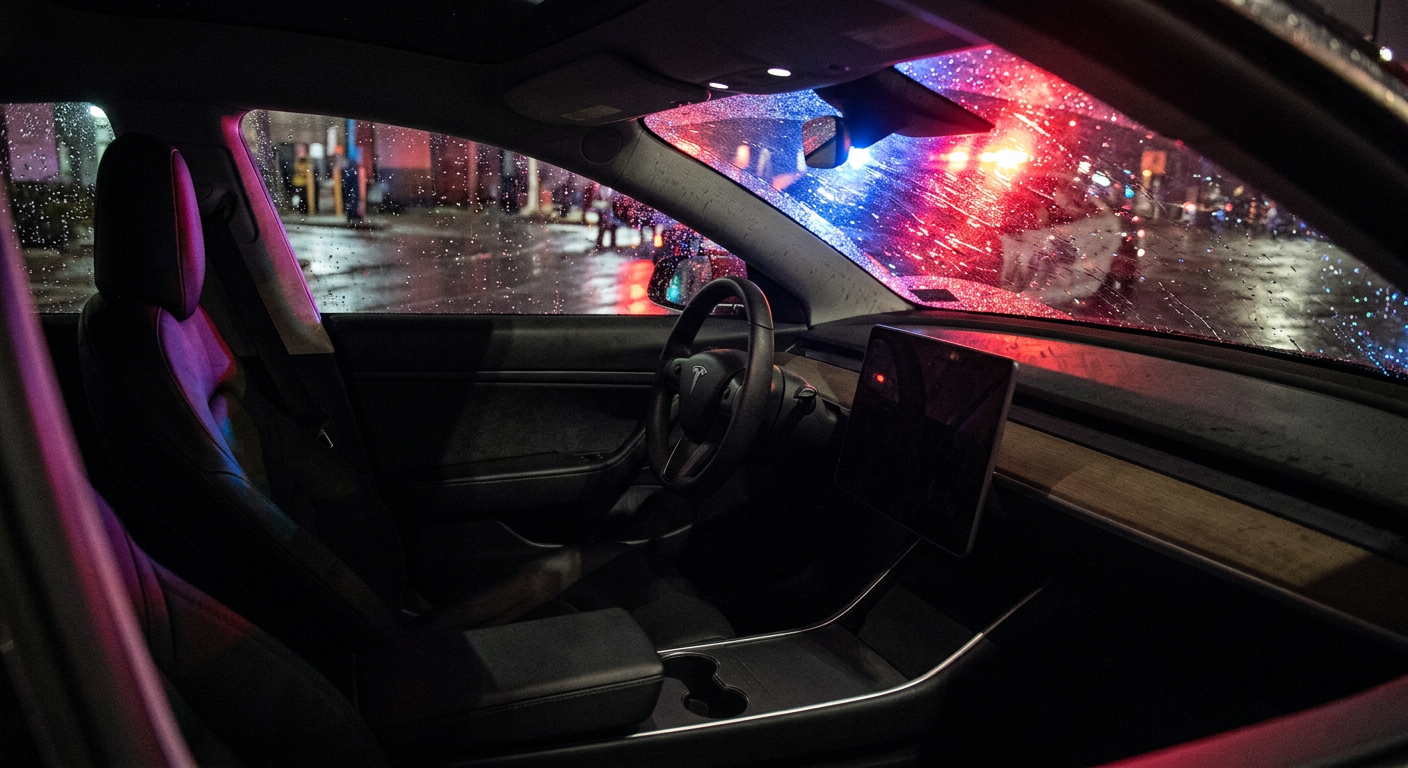 Tesla atribui acidente fatal no Texas a intervenção manual do condutor
