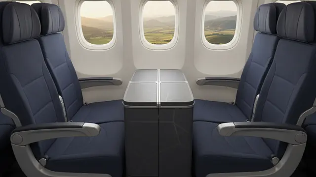 United e o fim do assento do meio: um truque de marketing