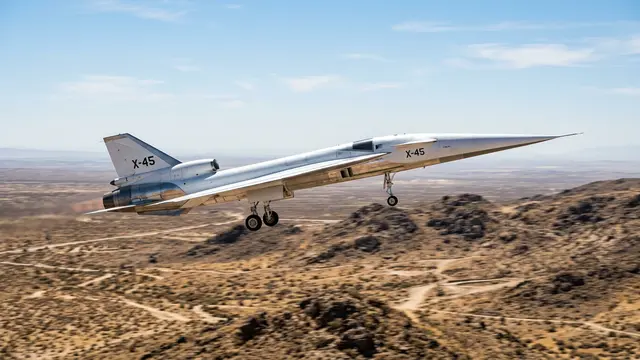 NASA expande testes do X-59 para voos de baixa altitude e velocidade