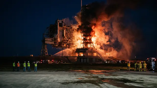 New Glenn explode em teste — Blue Origin enfrenta novo revés no cronograma espacial