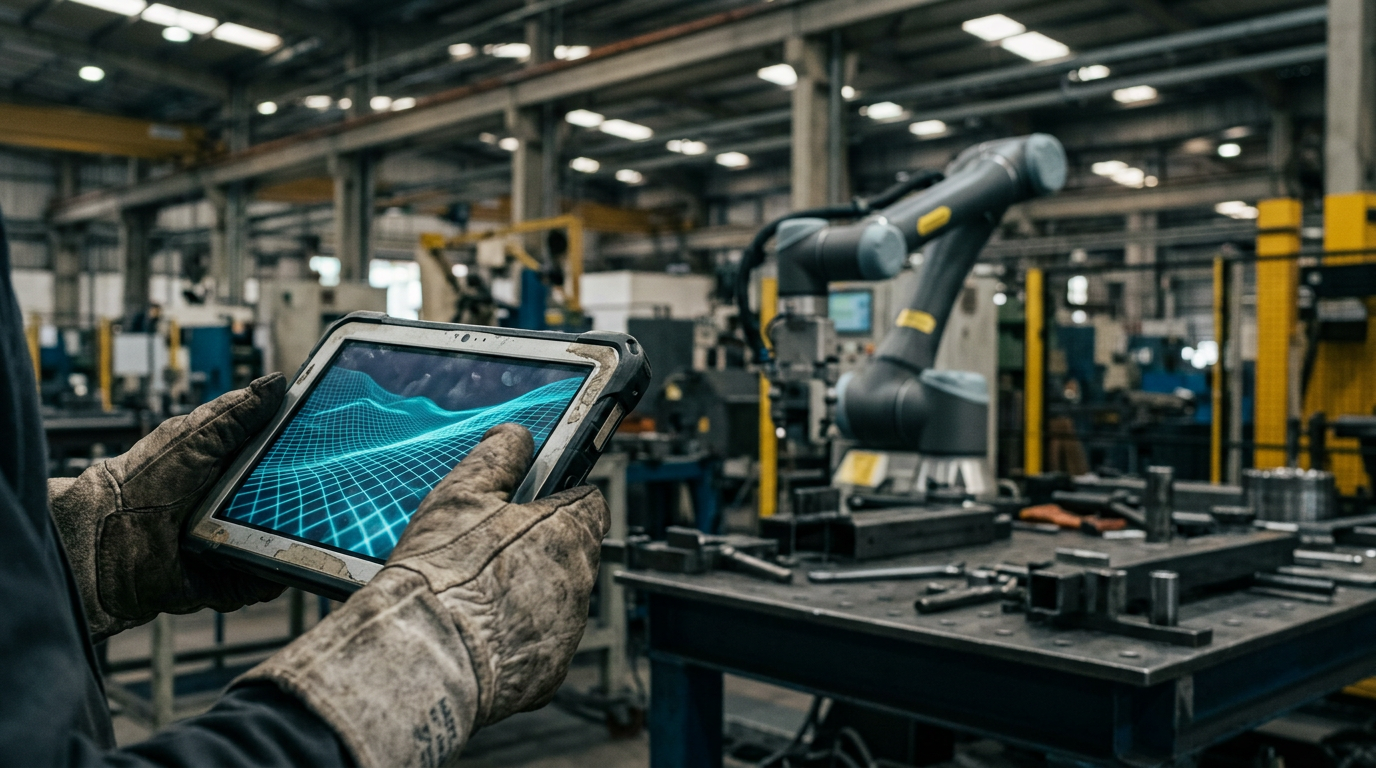 Cobots ganham escala na manufatura — e o gargalo agora é a interface