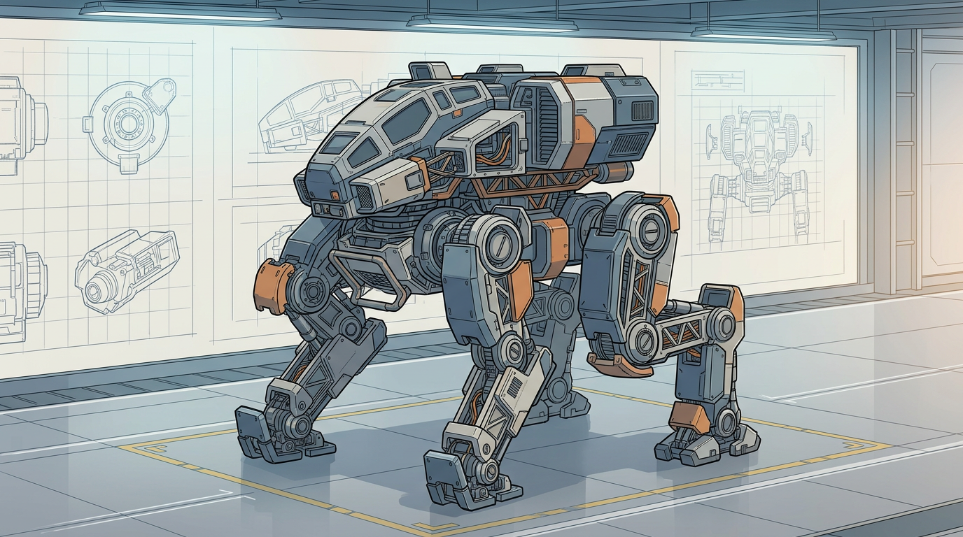 Unitree lança robô mecha de 500 quilos — e aposta em produção em série