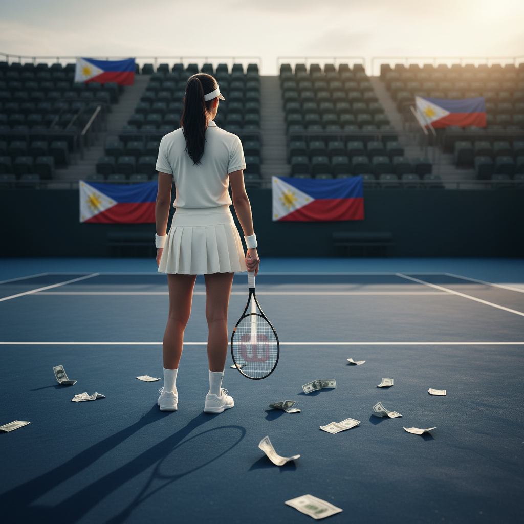 A tenista que vale US$ 20 milhões antes de vencer um Grand Slam