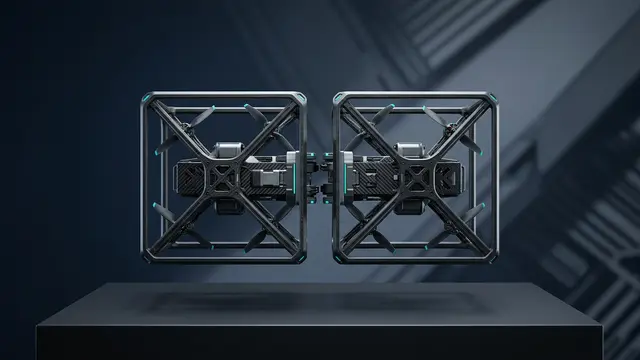 A transição para drones modulares: o sistema de voo cooperativo do ModQuad