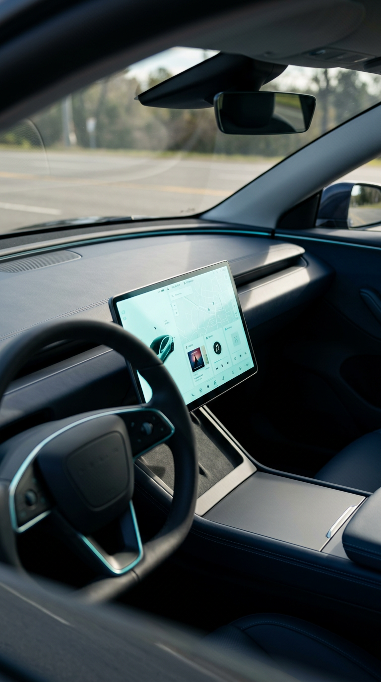 Rivian descarta botões e CarPlay para apostar em sistema operacional proprietário
