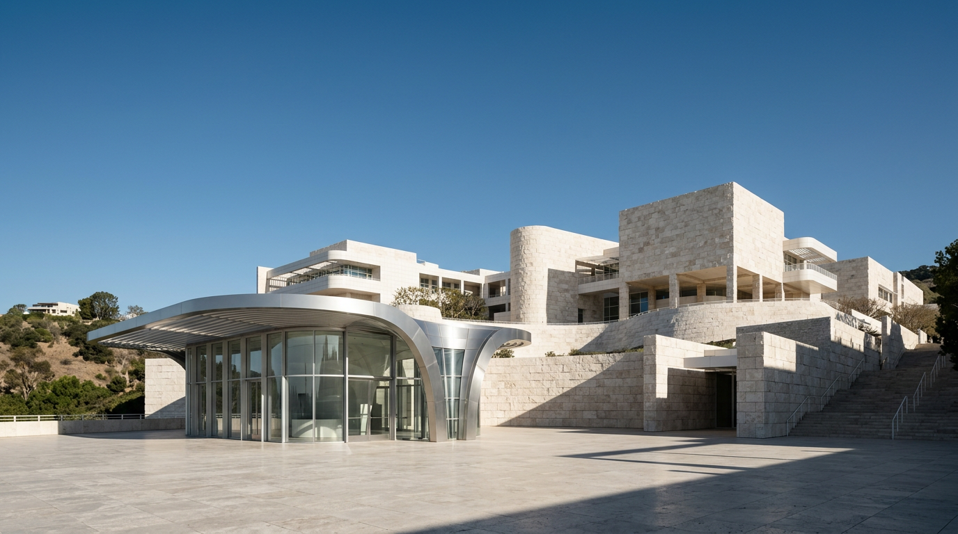 Getty Center inicia grande transformação — Gehry e WHY redesenham a experiência cultural