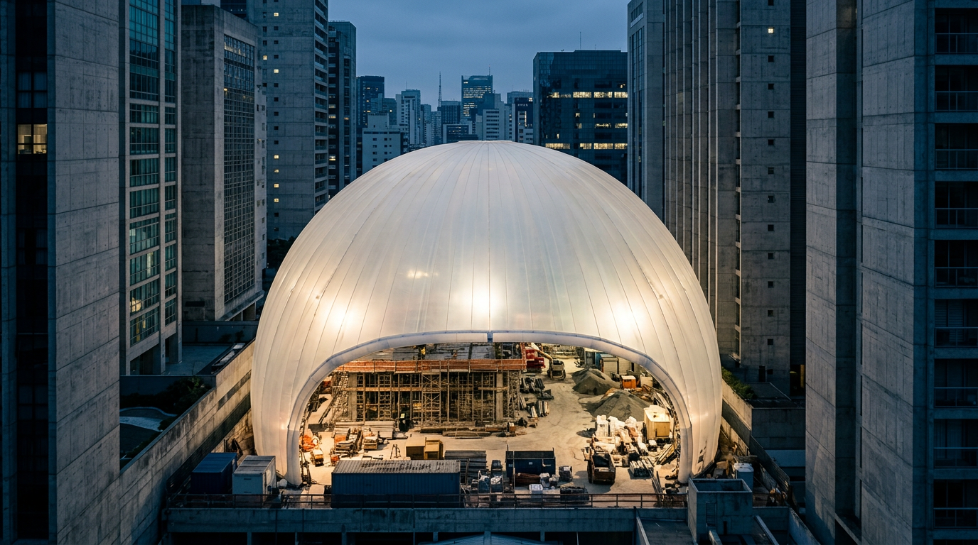 Bolhas gigantes na China — a nova fronteira da engenharia urbana