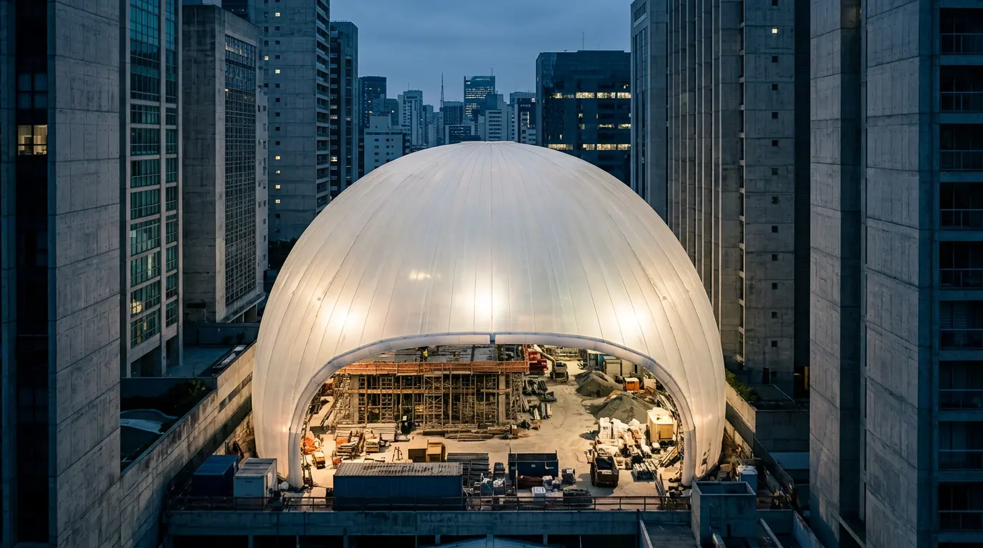 Bolhas gigantes na China — a nova fronteira da engenharia urbana
