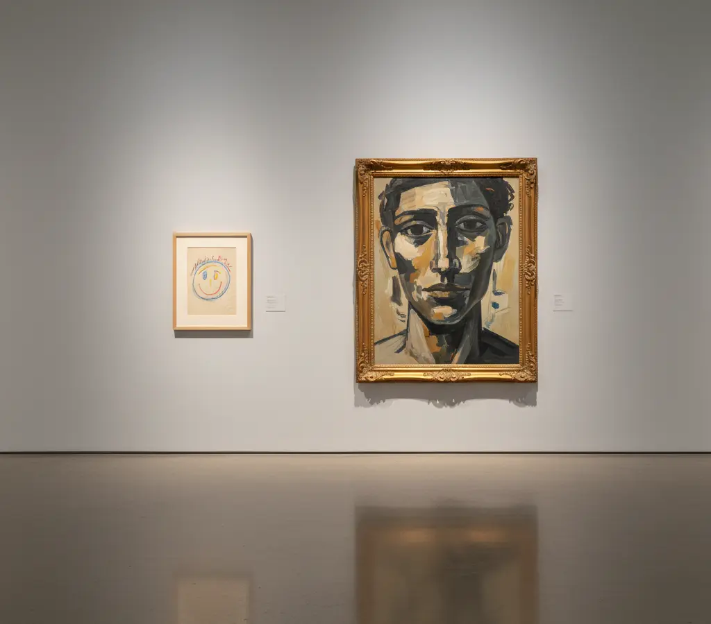 O que um rosto revela: do rabisco infantil à arte do Met