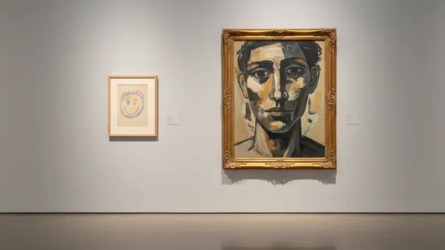 O que um rosto revela: do rabisco infantil à arte do Met