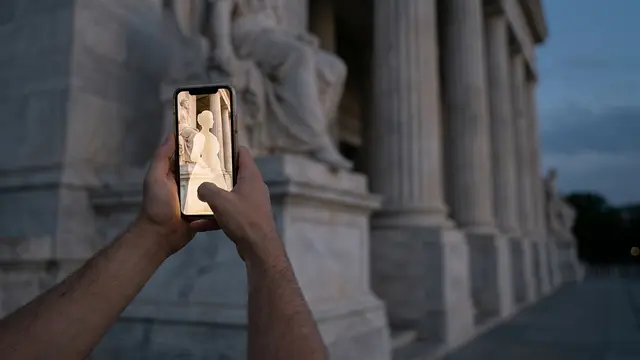 Smithsonian usa realidade aumentada para preencher lacuna histórica no National Mall