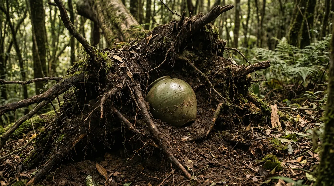 Queda de árvore revela urnas funerárias milenares no Amazonas