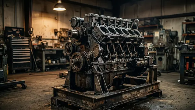 Motor 7.3L Power Stroke sobrevive a testes extremos de destruição