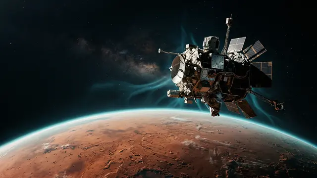 Sonda MAVEN identifica efeito magnético inédito na atmosfera de Marte
