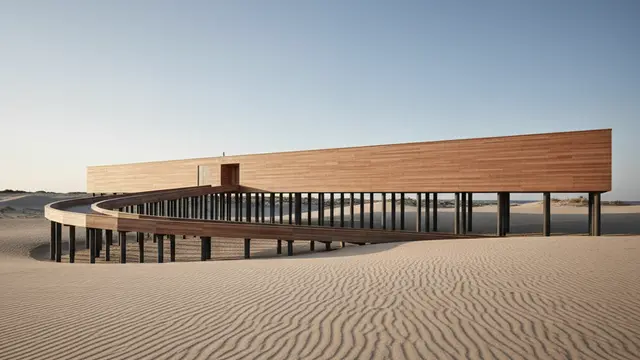 Coughlin Scheel ergue casa 3 metros acima do solo em Fire Island