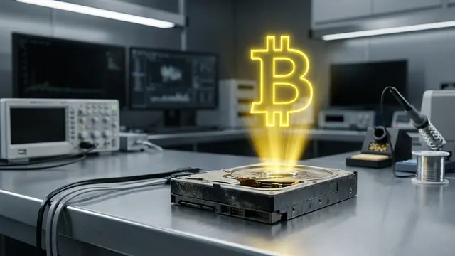 IA recupera 400 mil dólares em Bitcoin — a nova fronteira da arqueologia digital